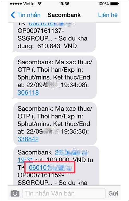 Kiểm tra tài khoản Sacombank qua SMS một cách nhanh chóng và đơn giản