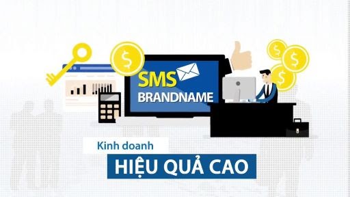 Dùng SMS Brand có thể cải thiện tốc độ nhận diện thương hiệu của khách hàng