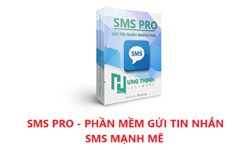 Phần mềm gửi tin nhắn hàng loạt SMS Pro